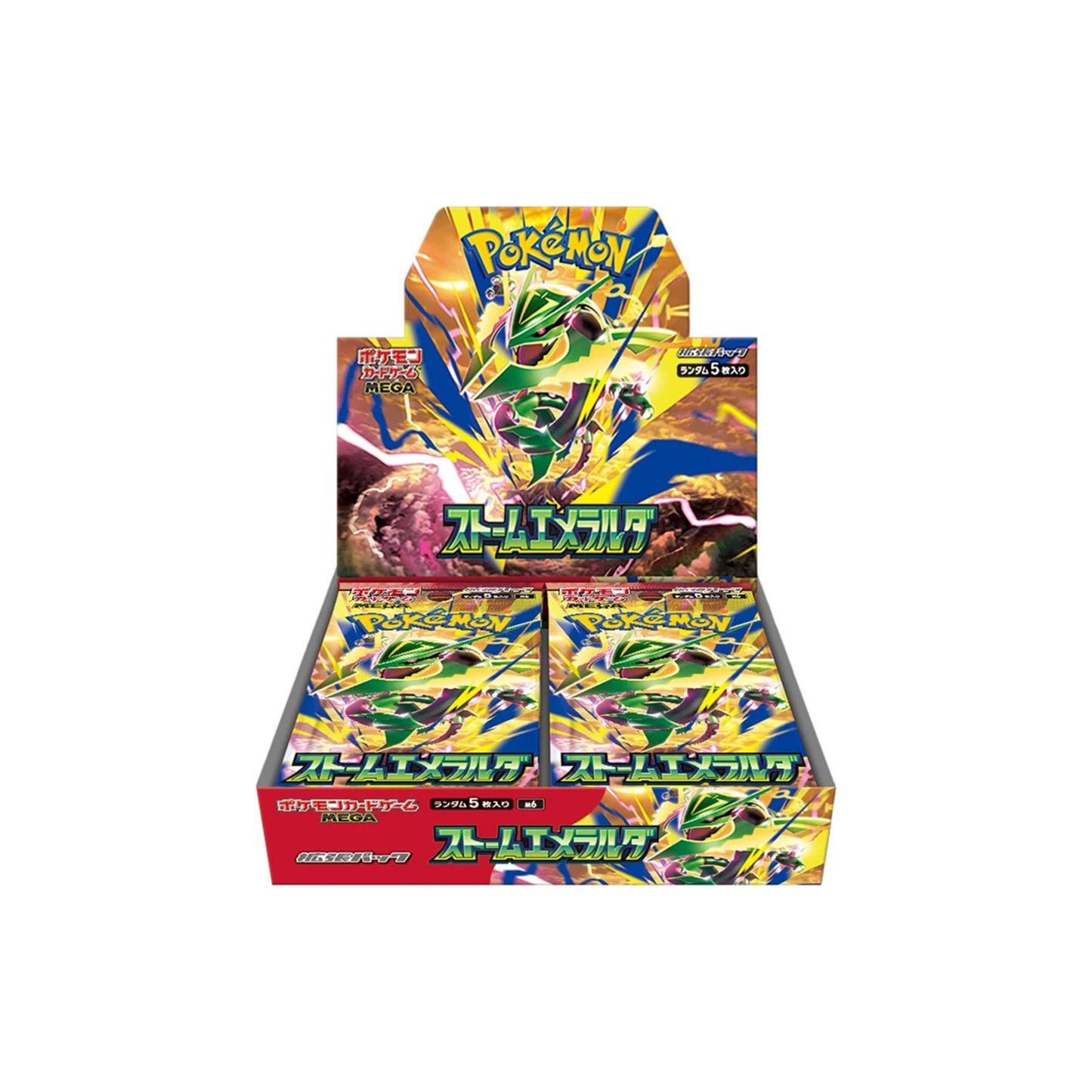 Storm Emeralda Booster Box Pokémon - Japonés