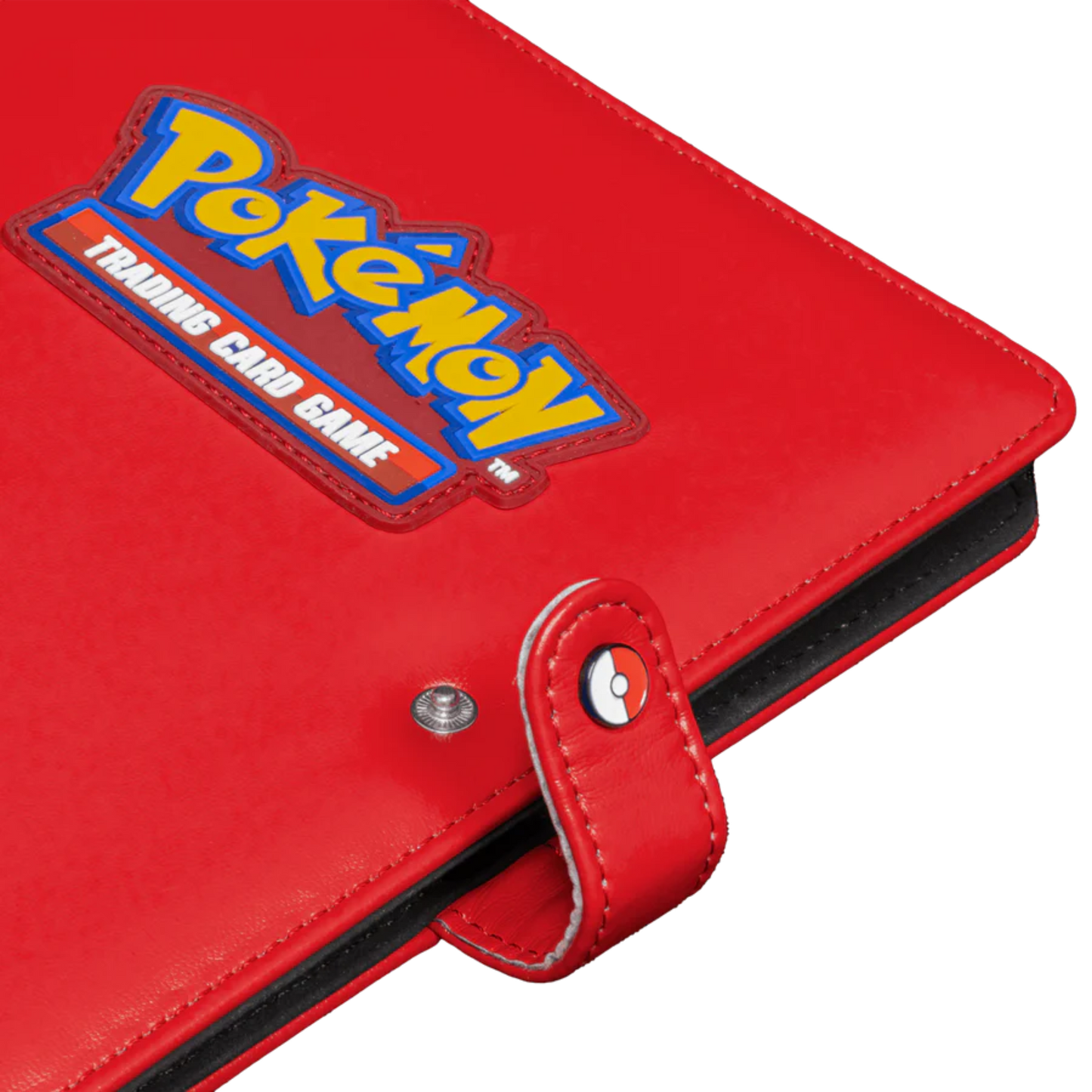 Álbum Premium Pokémon 4 Bolsillos con Cierre Snap – Red