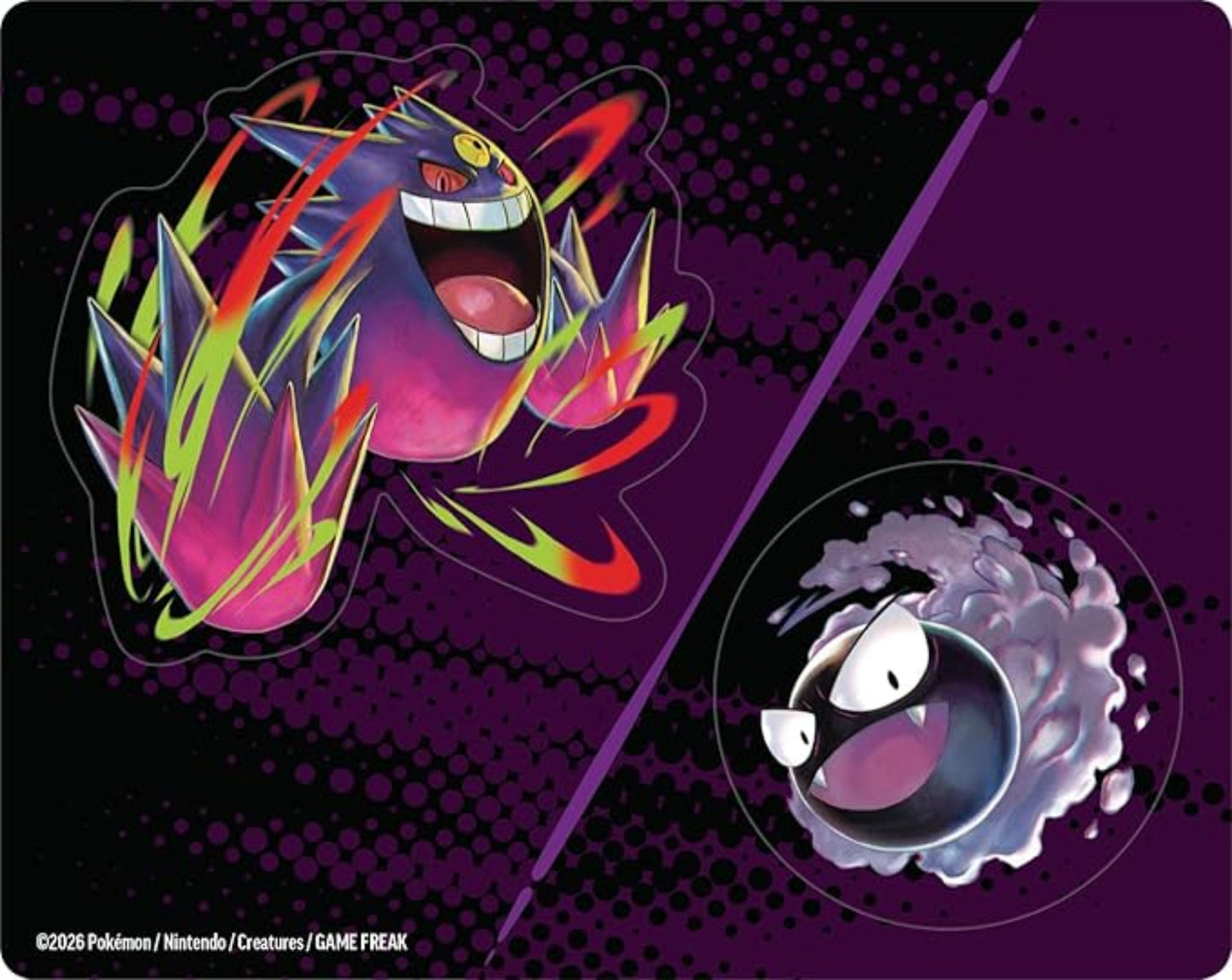 Blister Gastly Tech Sticker Collection - Héroes Ascendentes