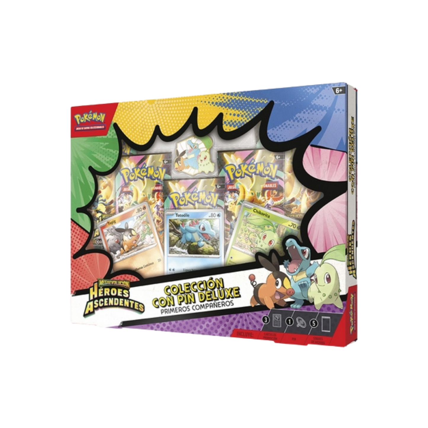 Colección Pin Deluxe Héroes Ascendentes - Español