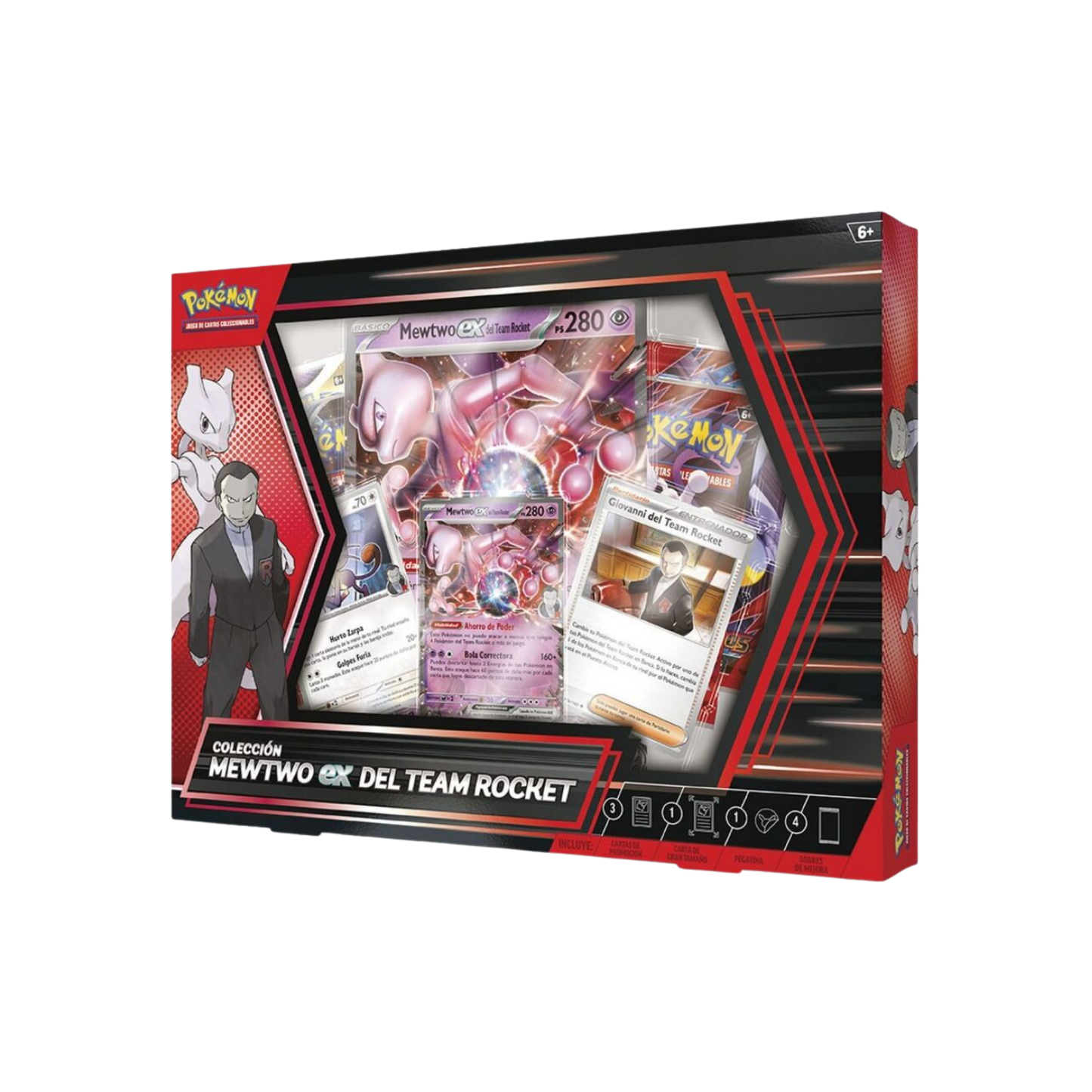 Colección Mewtwo Ex del Team Rocket - Español
