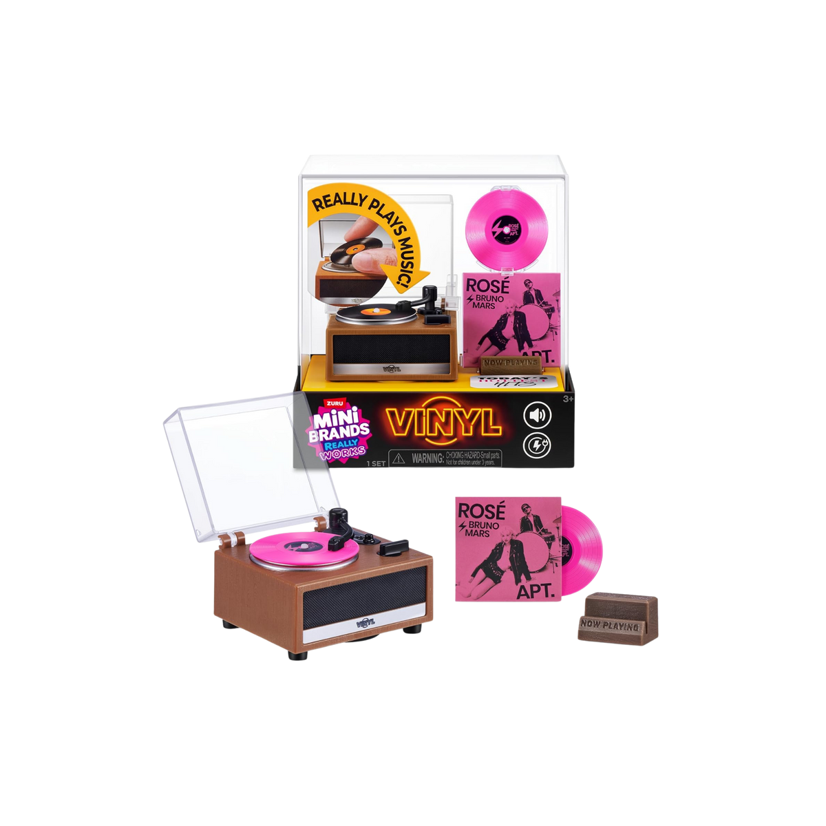 Mini Brands Tocadiscos Coleccionable