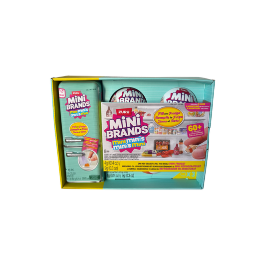 Mini Brand Nevera + 3 bolas